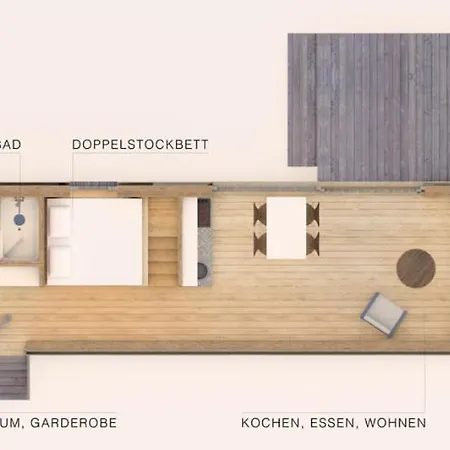 Holiday home Klingerei - Tiny House Wiese *